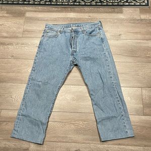 Levi’s 501 Original Fit Blue Jeans. Size 35x30